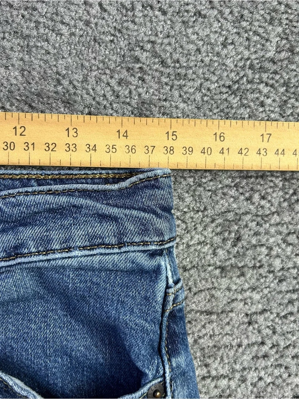 Levis 513 Jeans Mens 30x31 Blue Slim Straight Medium Wash Stretch Denim Classic